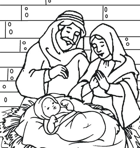 Jesus Is The Reason For The Season Printable Christmas Coloring Page