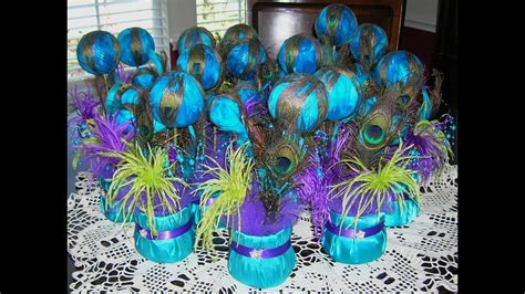 If you are looking for affordable and unique ways to decorate your home you are going. DIY Wedding Elegant Peacock Decorations Ideas - YouTube