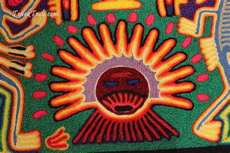 Living Vancouver Canada Mexican Art In Vancouver Huichol Art At Ubc