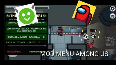 How To Download Mod Menu Among Us Happy Mod Youtube