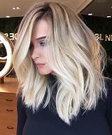 Medium length blonde highlights of black & brown hairstyles. Stylish Ombre Balayage Hairstyles for Shoulder Length Hair ...