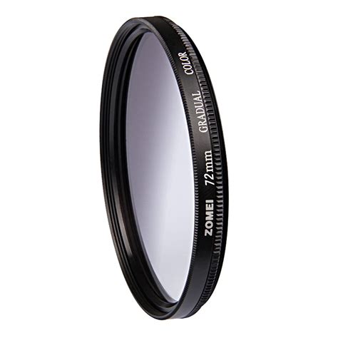 Zomei 72mm Grey Gc Graduated Gray Gradual Neutral Density Lens Filter