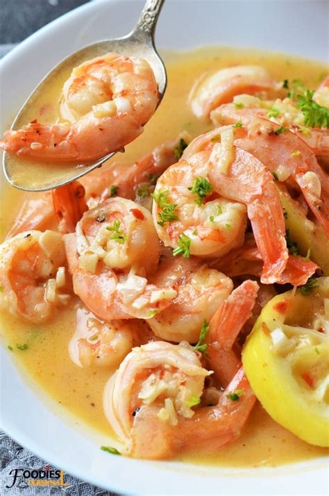 Instant Pot Shrimp Scampi Video Step By Step Foodies Terminal