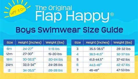 Flap Happy Size Charts – FlapHappy