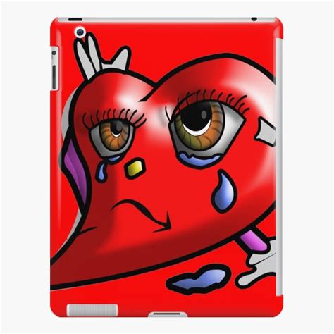 Crying Heart Emoji Ipad Case And Skin By Gtartland Redbubble