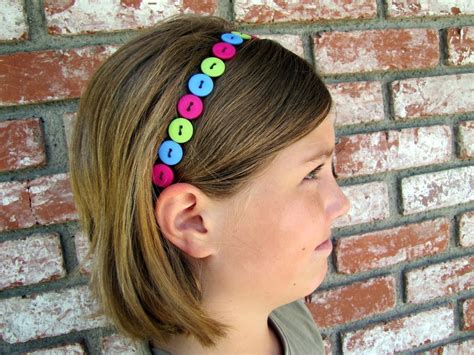 Button Headband · How To Make A Button Headband · Jewelry Making And