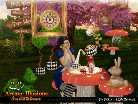 Alice In Wonderland Sets By Simcredibledesigns Available At Tsr ♦