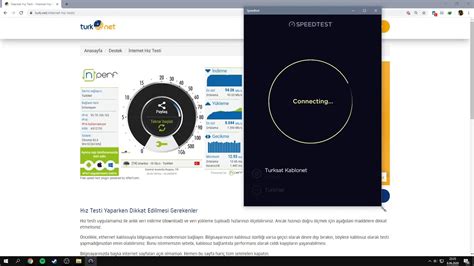 Türknet 100 Mbps VDSL Hız testi YouTube