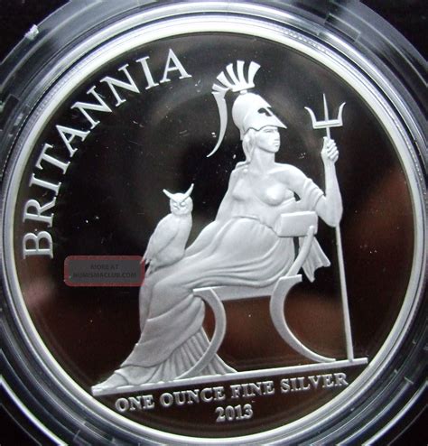 Collector S Special 1 Oz Pure 999 Silver Proof 2013 Britannia Coin
