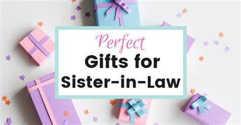 If you know her well, prove it with a present that honors her hobbies, personality, or interests. 21 Gifts for Sister-in-Law *Birthday & Christmas Gift ...