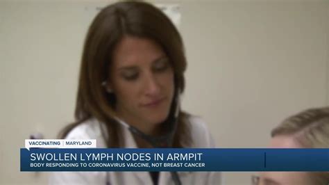 Swollen Lymph Nodes In Armpit Youtube