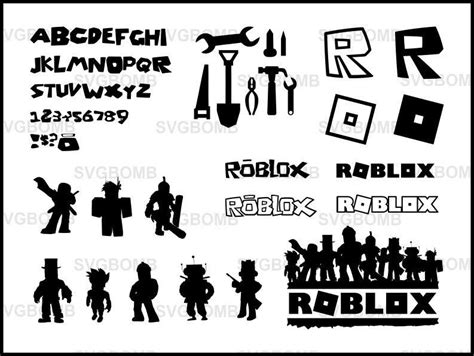 20 Free Roblox Svg Images Free Svg Files Silhouette And Cricut