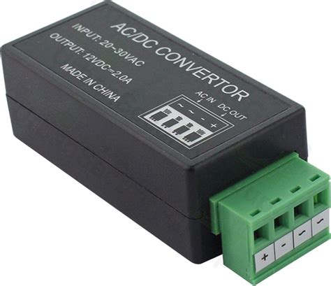 24v Ac To 12v Dc Converter Adapter 25a Go From Ac To Dc Power