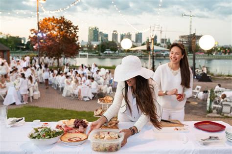 Is it a birthday or a halloween party?thanksgiving or christmas? All-white dinner party returns to Toronto this summer