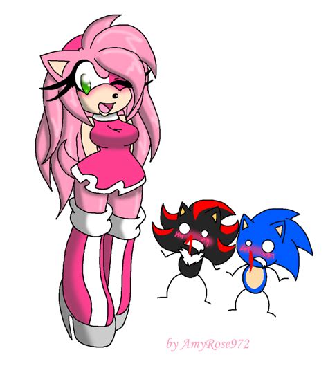 Sexy Amy Rose By Laurypinky On Deviantart