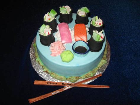 Sushi Birthday Cake Cakecentral Com