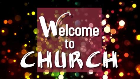 Welcome To Church Template Postermywall