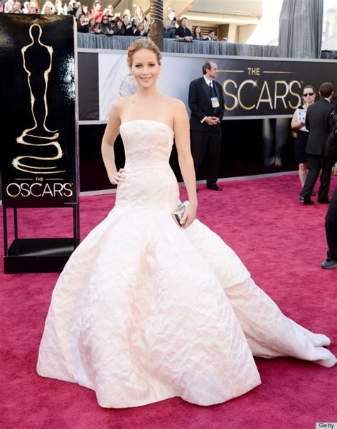 Jennifer Lawrences Oscar Dress 2013 Is Dior Couture