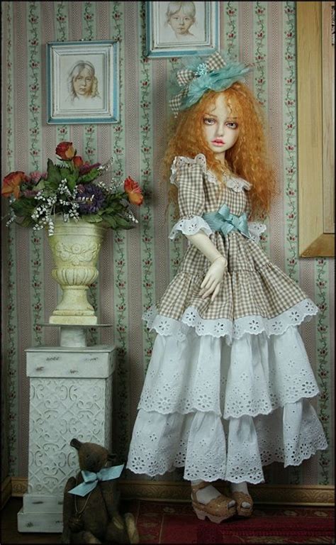 Gingham Maiden Ooak Doll Doll Dress Maker Art Dolls Handmade Ooak