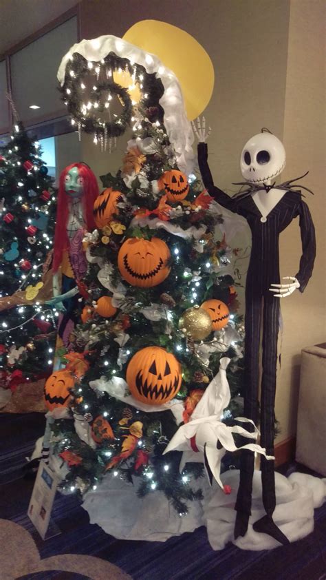 A Nightmare Before Christmas Themed Christmas Tree Wow Look At That