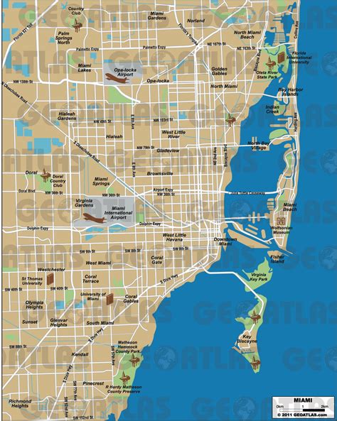 Mapa Miami Para Imprimir Ustravecom Images