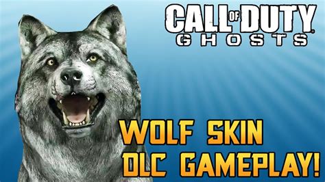 Call Of Duty Ghosts Wolf Skin Gameplay Guard Dog Killstreak Dlc Xbox