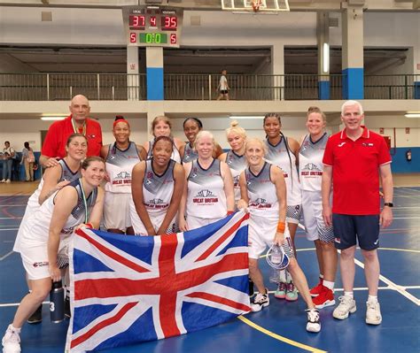 Scottish Players In Gb Maxibasketball Medal Rush At The 2022 European