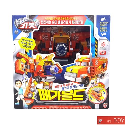 Hello Carbot Megabold Mega Bold Transforming Robot Car Toy Season 5 Ebay