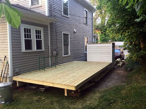 Our Diy Backyard Deck — The White Apartment