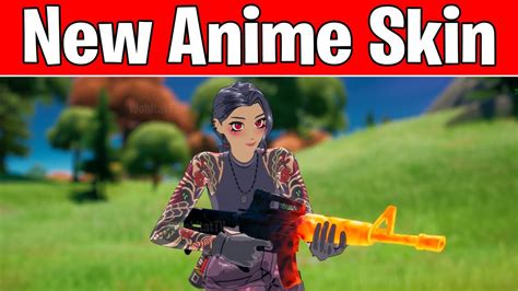 Fortnite New Anime Skin Gameplay Fortnite Anime Legends Pack Youtube