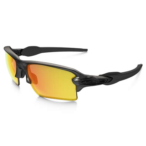 polarized oakley flak 2 0 xl sunglasses matte grey smoke oo9188 10