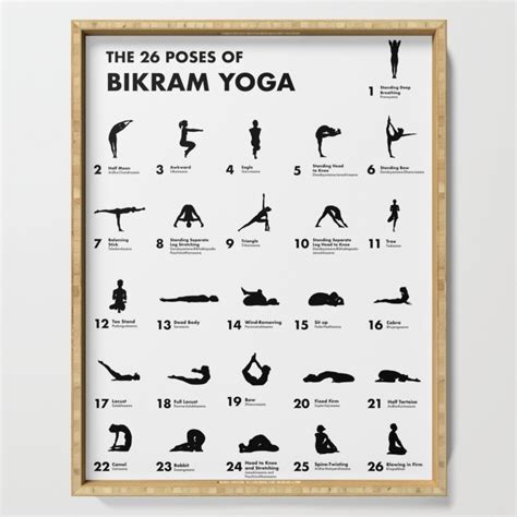 Simple Bikram Yoga Poses Printable Image Yoga Poses