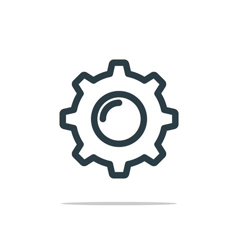 Gear Icon Logo Template Illustration Design Vector Eps 10 Download