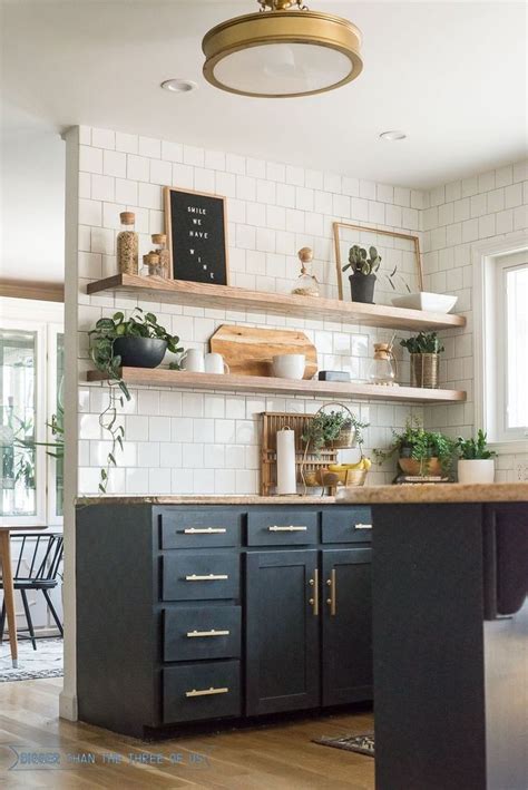 45 Fabulous Kitchen Floating Shelves Decor Ideas Decorating Above