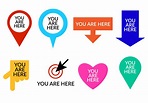 You Are Here Icon at Vectorified.com | Collection of You Are Here Icon ...