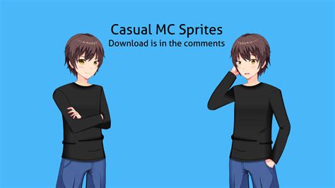 Casual Mc Sprite Release Ddlc