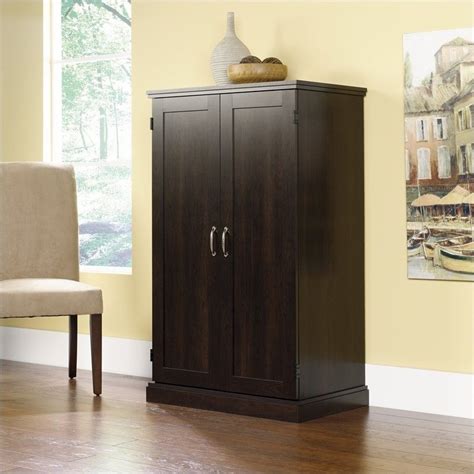 An armoire is a beautiful piece of furniture that can enhance any room of the house. Computer Armoire Wood Desk Workstation Cabinet Home Office ...
