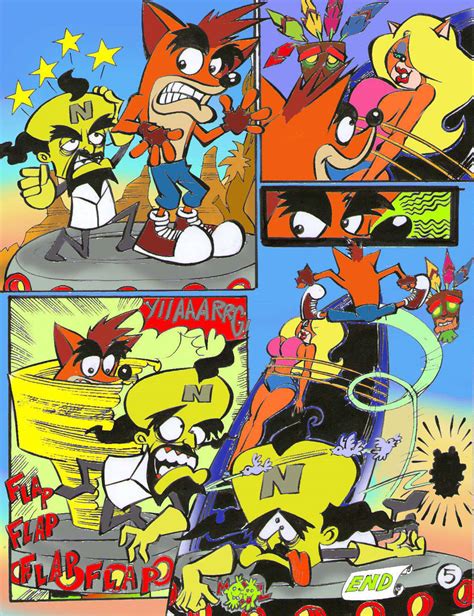 Crash Bandicoot Comic 2 5 By Rods3000 On Deviantart