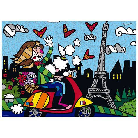 Beyond the fabulous colors and stunning beauty of this iconic pop art are qualities of a truly great puzzle. Quebra Cabeça 1000 Peças Romero Britto Paris - Puzzle Grow
