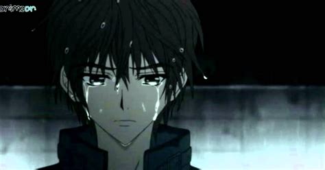 Sad Anime Boy In Rain Pin On Monochrom Anime Lonely