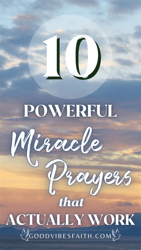 10 Powerful Miracle Prayers For The Impossible To Happen That Actually
