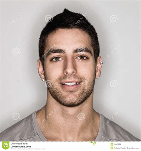 Download in under 30 seconds. Young Man Headshot Royalty Free Stock Images - Image: 23083979