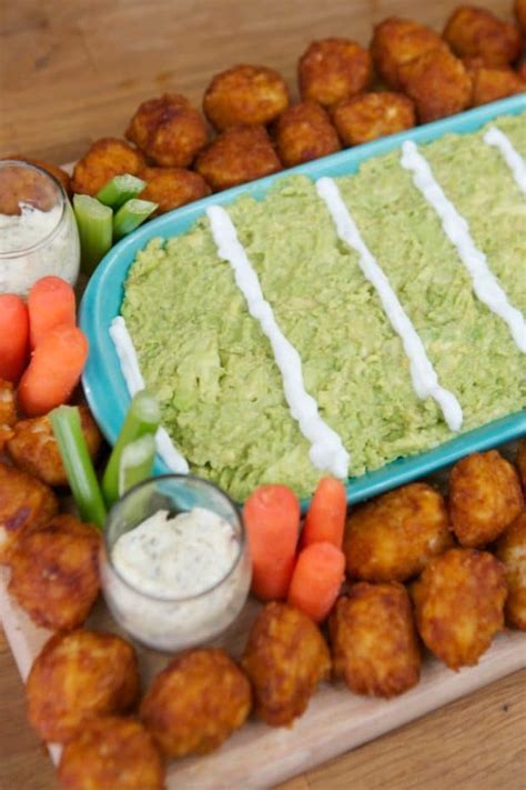 Fun Football Party Food Easy Chicken And Guac Appetizer Spaceships And