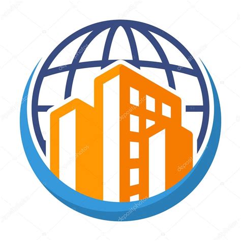 3,000+ vectors, stock photos & psd files. Icon Logo Global Construction Management Business — Stock ...
