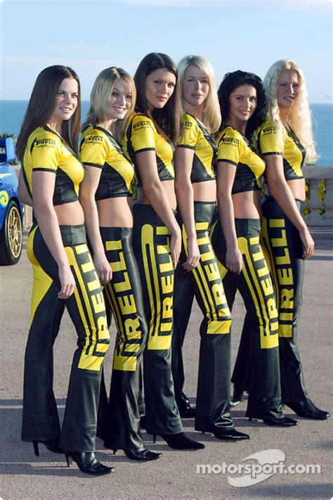 The Pirelli Girls At Rally Monte Carlo
