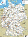 Detailed Clear Large Road Map of Germany - Ezilon Maps