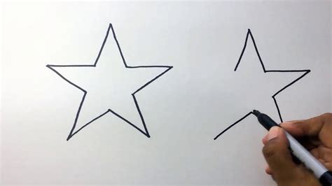 Como Dibujar Una Estrella Paso A Paso Theneave