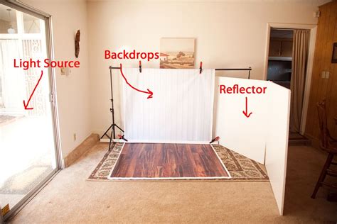 How To Set Up A Simple Natural Light Studio Diy Photography Home