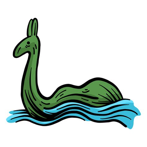 PNG Y SVG De Monstruo Del Lago Ness Con Fondo Transparente Para Descargar