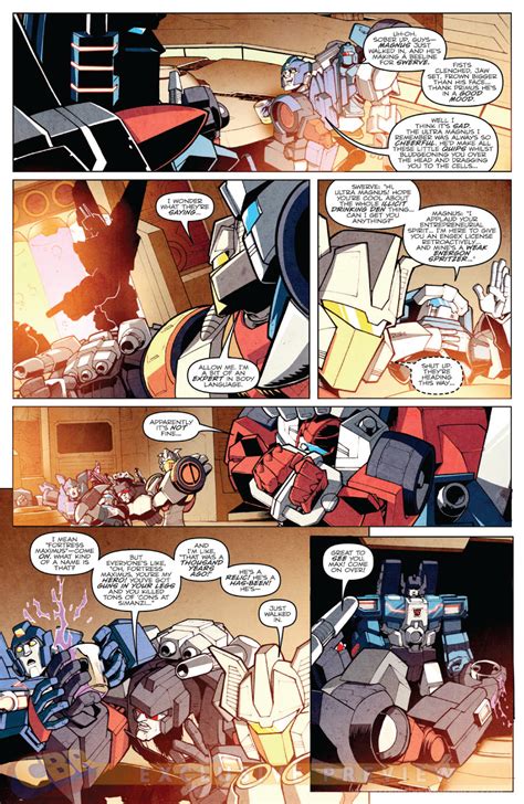 transformers more than meets the eye issue 6 preview transformers news tfw2005